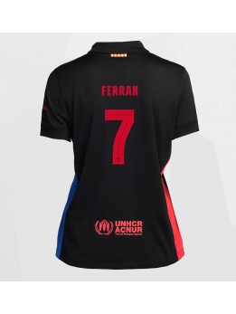 Barcelona Ferran Torres #7 Auswärtstrikot für Frauen 2024-25 Kurzarm